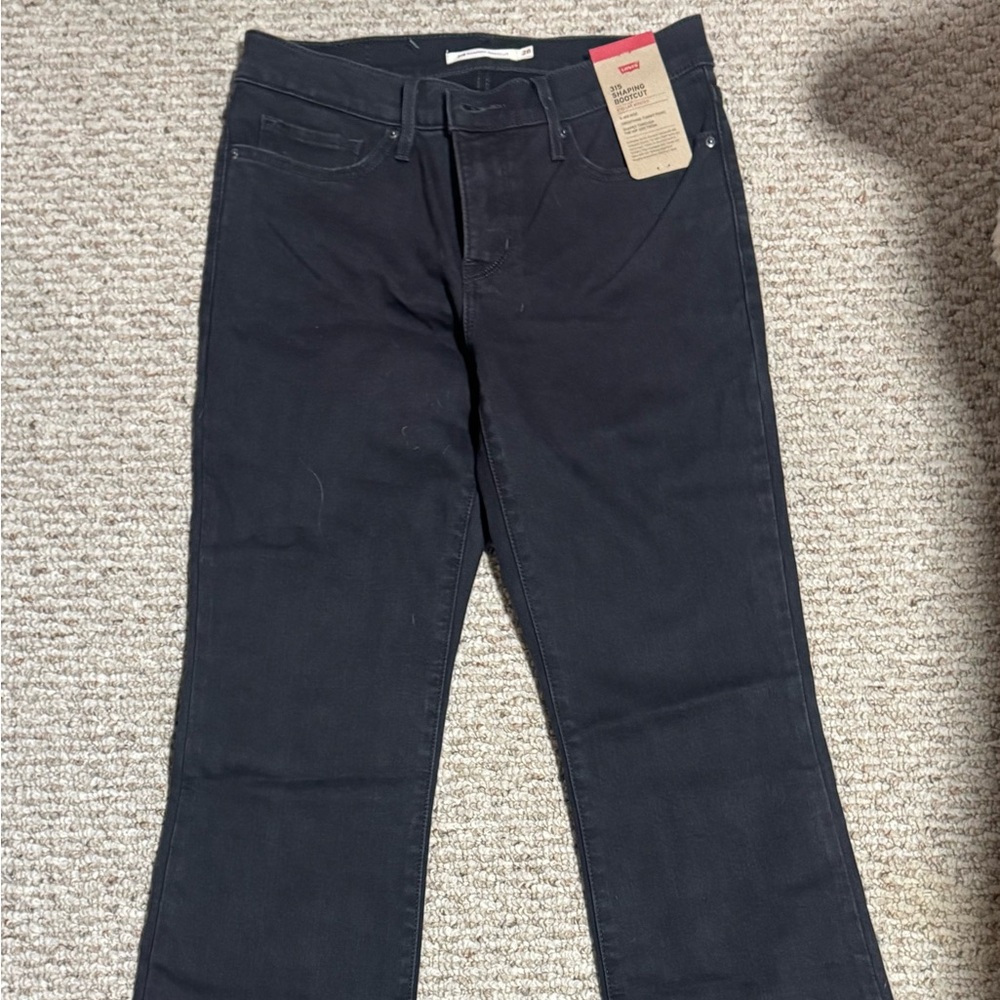 Levi's Women's Black Bootcut  Jeans